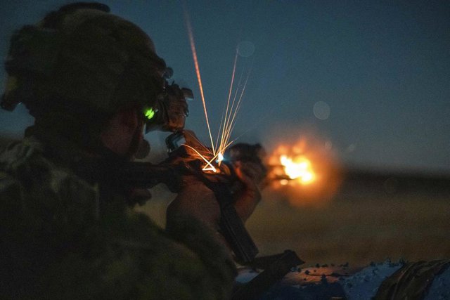 Un militar estadounidense en Irak