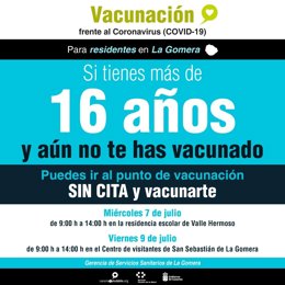 Cartela de vacunación