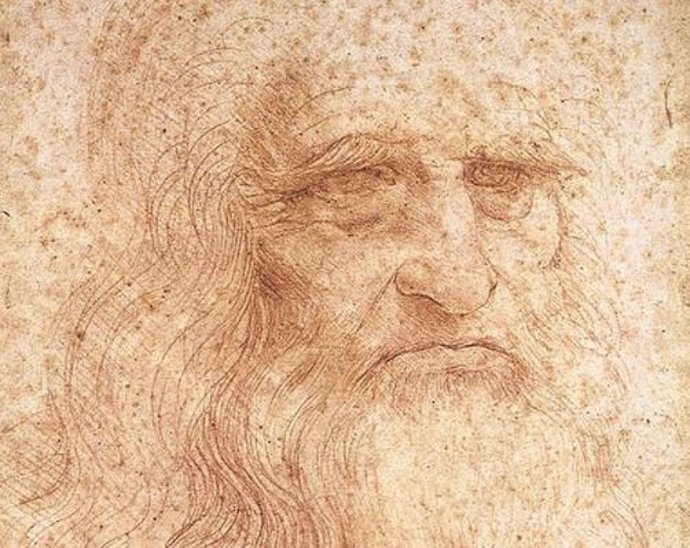 Supuesto autorretrato de Leonardo Da Vinci