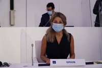 La ministra de Trabajo llama a desbloquear la negociación del Convenio del Campo en Extremadura