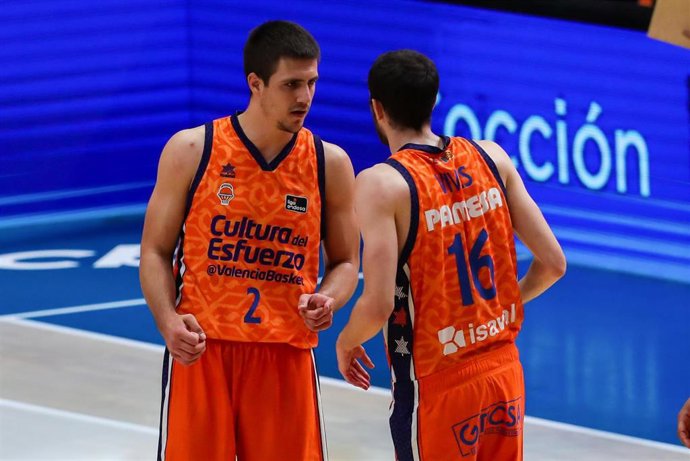 Archivo - Vanja Marinkovic en el Valencia Basket
