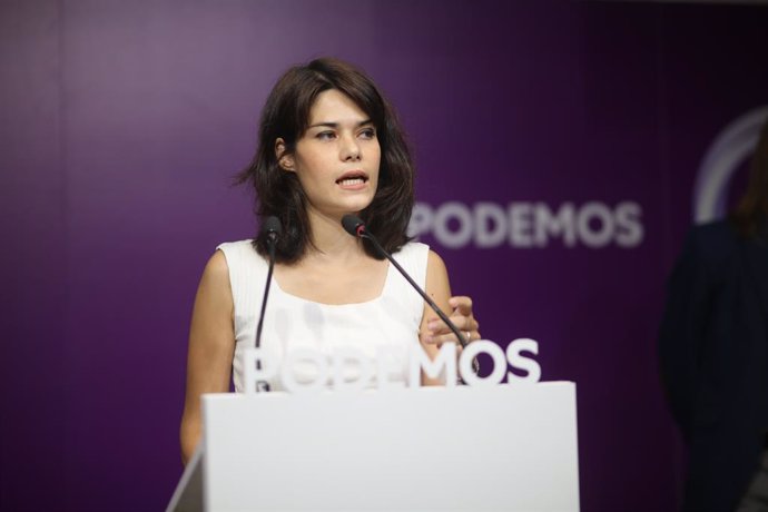 Arxiu - La portaveu estatal de Podem, Isa Serra