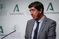 Marín insiste en que Andalucía no contempla más medidas antiCovid por ahora porque la situación "no es preocupante"