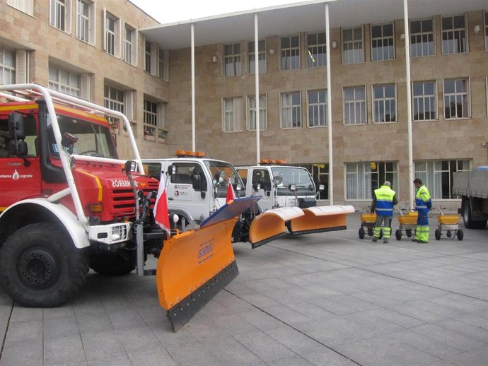 Archivo - El Ayuntamiento de Logroño revisará su Plan de Nevadas