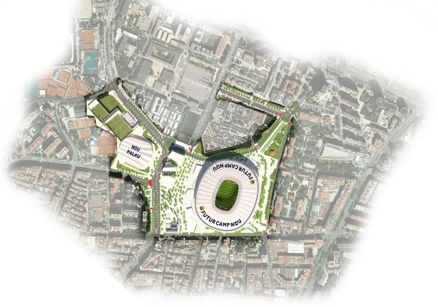 Archivo - Arxiu - Mapa del futur Espai Barça