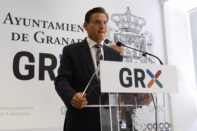 El exalcalde de Granada, Luis Salvador (Cs), en una foto de archivo.