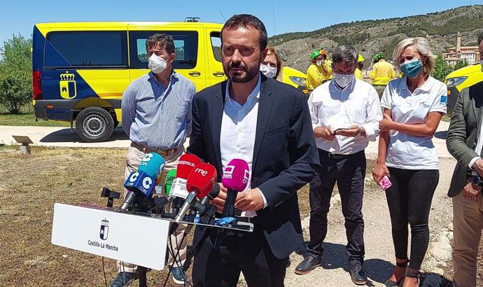 El consejero de Desarrollo Sostenible, José Luis Escudero,