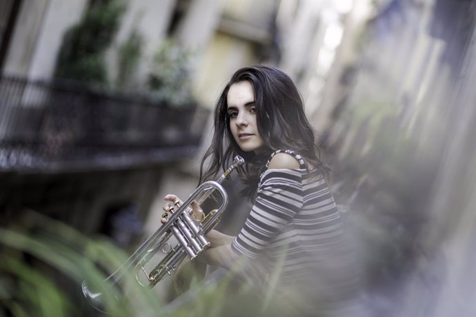 Archivo - La trompetista, cantante y compositora, Andrea Motis
