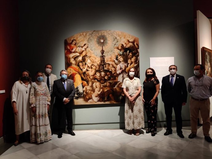 Lienzo de Herrera el Viejo, propiedad de las Siete Palabras.