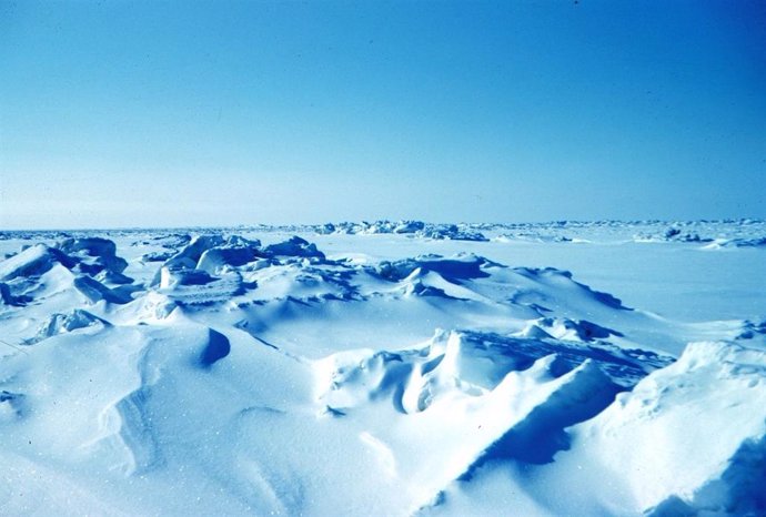 Archivo - Una vista de la banquisa de Alaska. Tal vez así era toda la superficie de la Tierra durante la edad de hielo conocida como Tierra Bola de Nieve.