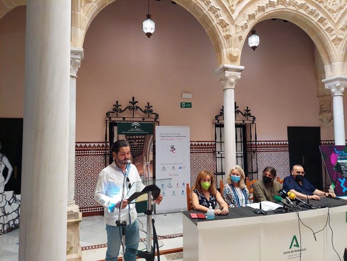 Presentación de la II Bienal de Flamenco de Cádiz, Jerez y los Puertos en Jerez de la Frontera.