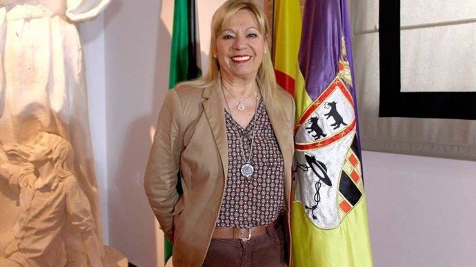 La alcaldesa de Pedro Abad, Magdalena Luque (IU).