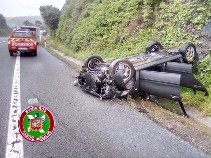 Accidente en la autovía