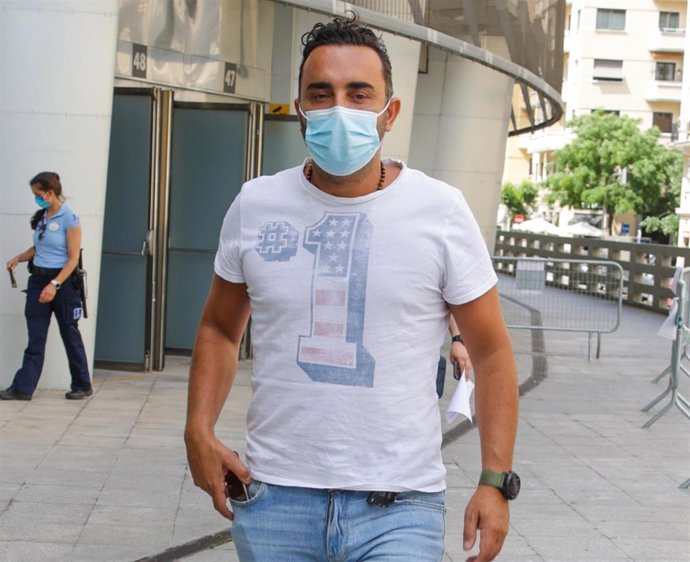 Fidel Albiac se ha vacunado en el Wizink Center