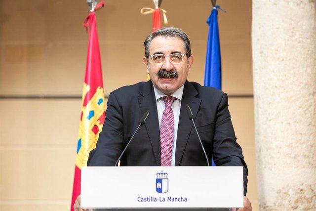 El consejero de Sanidad, Jesús Fernández Sanz, en Torrijos