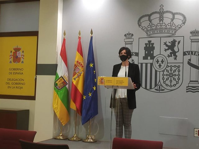 Archivo - La delegada del Gobierno en La Rioja, María Marrodán
