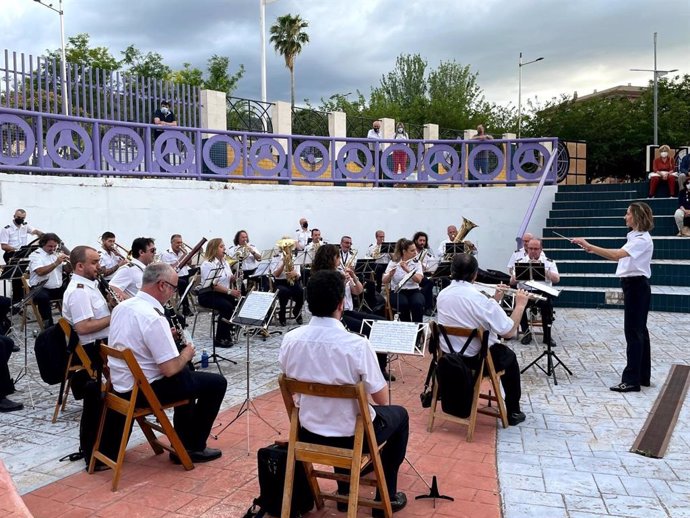Archivo - Concierto de la Banda Municipal de Música de Jaén.