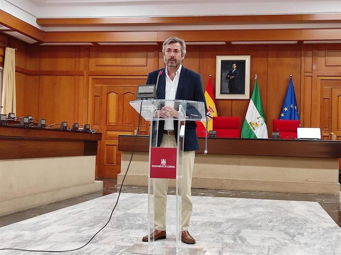 El concejal delegado de Presidencia, Seguridad, Vía Publica y Movilidad del Ayuntamiento de Córdoba, Miguel Ángel Torrico (PP).