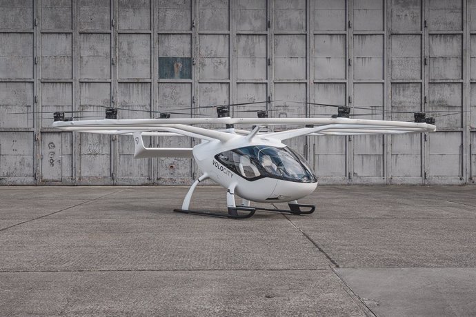 Volocopter's VoloCity electric air taxi aircraft Volocopter
