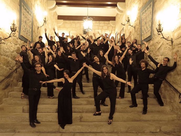 Foto de archivo del Joven Coro de Andalucía en julio de 2019
