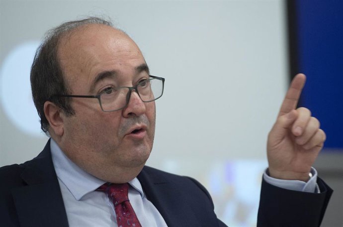El ministro de Política Territorial y Función Pública, Miquel Iceta 