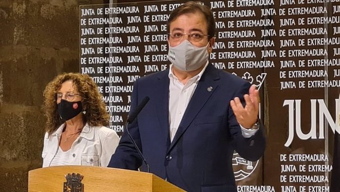 El presidente de la Junta, Guillermo Fernández Vara, en una imagen de archivo.
