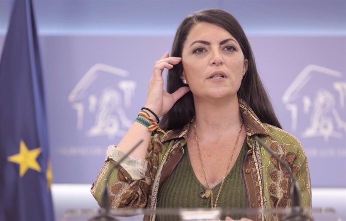 La secretaria general del Grupo Parlamentario Vox en el Congreso, Macarena Olona.