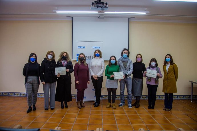 Archivo - Huelva.- Matsa premia los proyectos Parque-Jardín Lúdico para mayores, Colegio 0 residuos y Estimulación Cognitiva