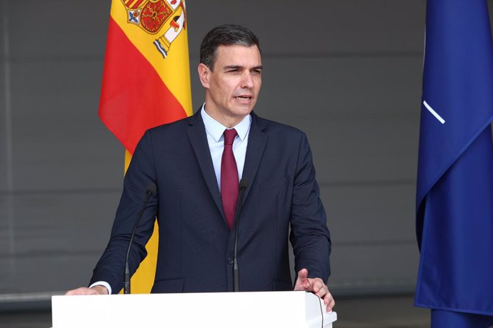 El presidente del Gobierno, Pedro Sánchez