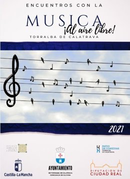 Cartel Encuentros con la música en Torralba de Calatrava