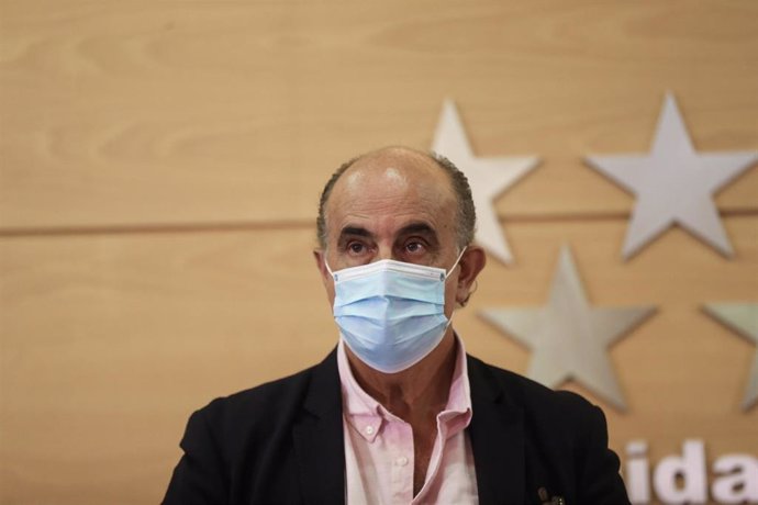 El viceconsejero de Salud Pública y Plan COVID-19 de la Comunidad de Madrid, Antonio Zapatero, en una imagen de archivo 