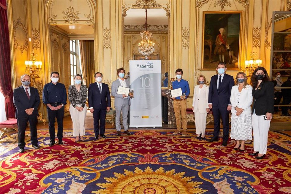 La Cátedra Abertis en Francia entrega sus premios de gestión de infraestructuras y seguridad