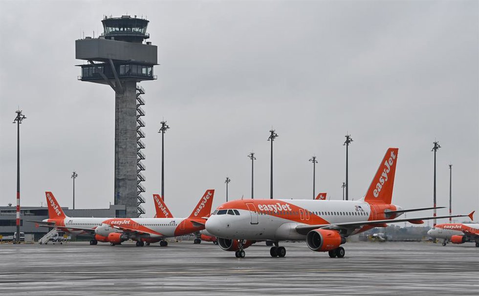 Archivo - Aviones de easyJet