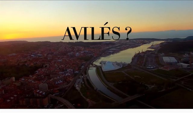 Captura del video promocional de Avilés.