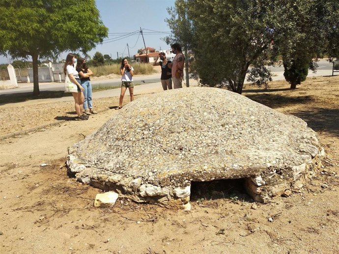 Un nido de metralladora