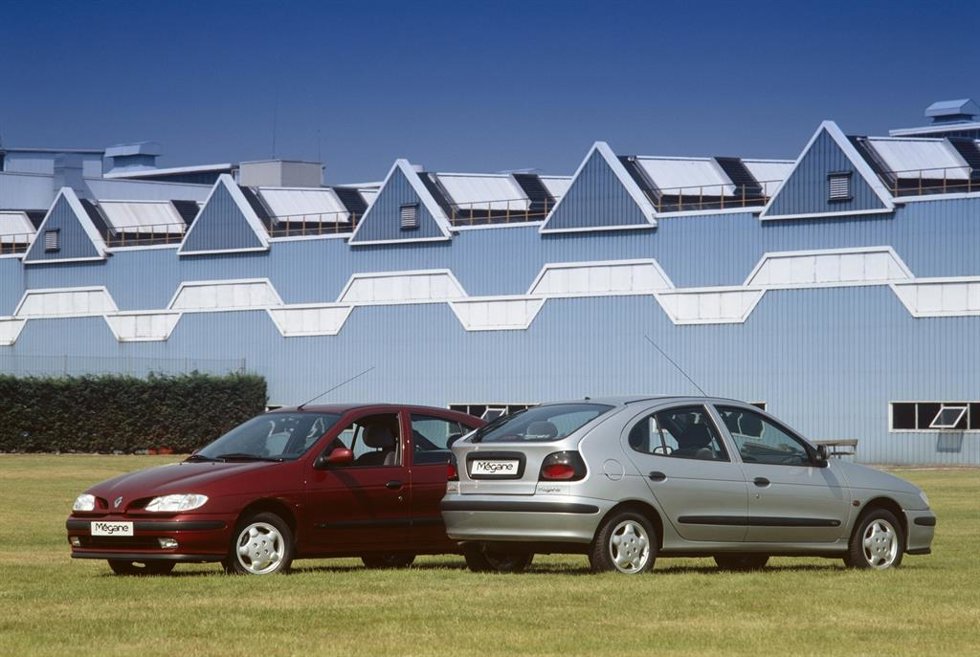 Archivo - Primera generación del Renault Mégane