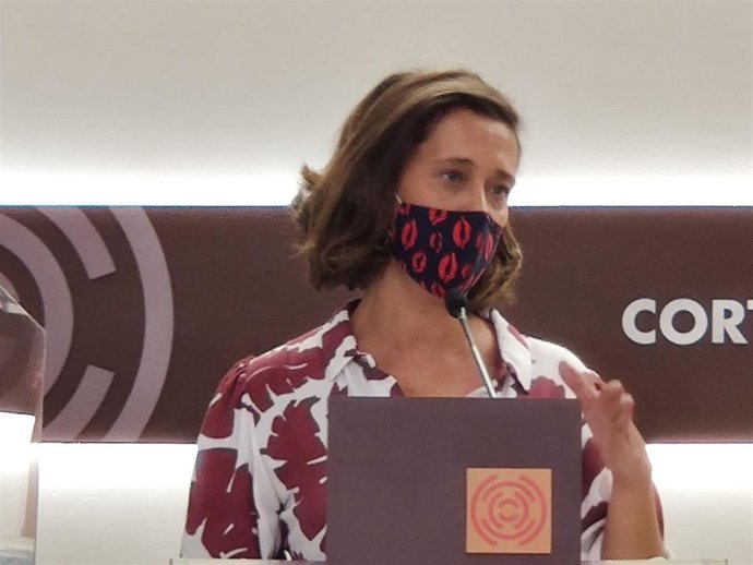 La portavoz de Ciudadanía del Partido Popular en las Cortes de Aragón, Marian Orós.