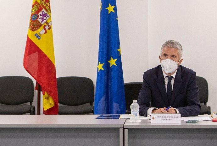 Marlaska en Algeciras haciendo balance del Plan Especial del Campo de Gibraltar