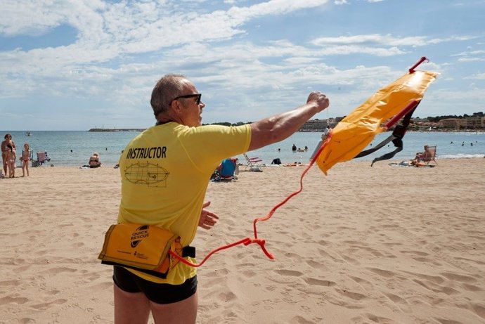 Imagen del nuevo dispositivo para agilizar los rescates en ahogamientos en playas