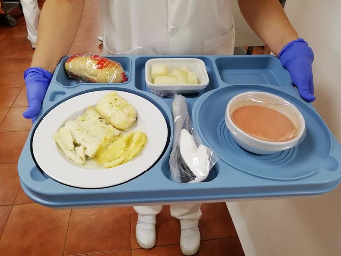 Menú de verano en el Hospital de Jaén.