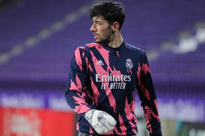 Archivo - Diego Altube con el Real Madrid