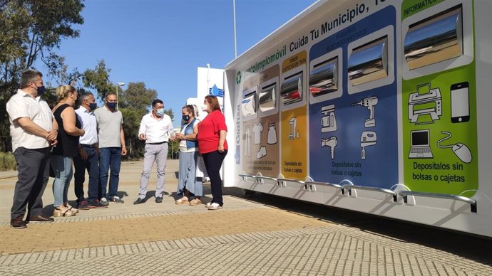 Giahsa implanta un sistema de recogida de residuos a través de puntos limpios móviles.