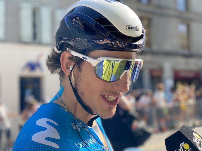 El corredor del Movistar Team Iván García Cortina.