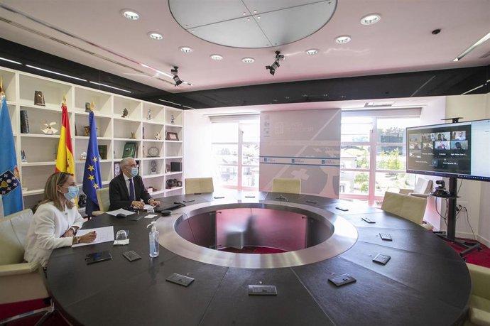 El vicepresidente económico de la Xunta, Francisco Conde, participa en una nueva reunión sobre Alcoa