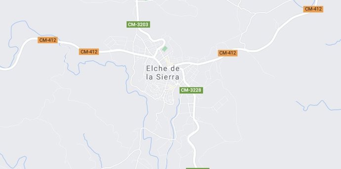 Imagen de Elche de la Sierra en Google Maps