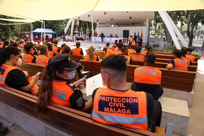 Acto de reconocimiento a los voluntarios de Agrupación de Protección Civil