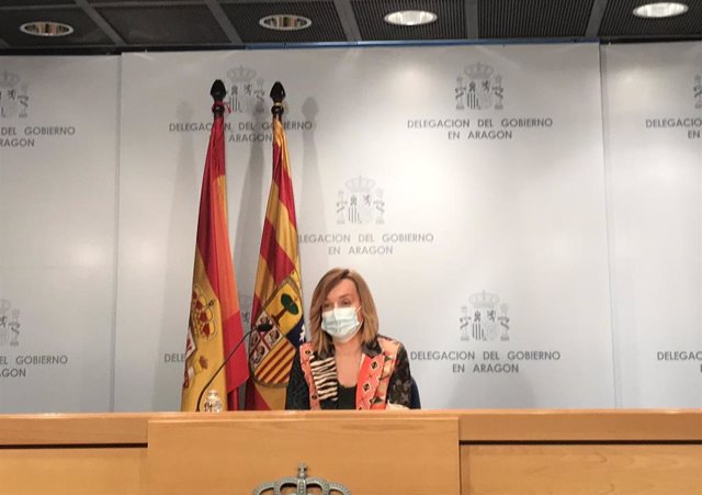 Archivo - La delegada del Gobierno en Aragón y futura ministra de Educación y Fomración Profesional, Pilar Alegría