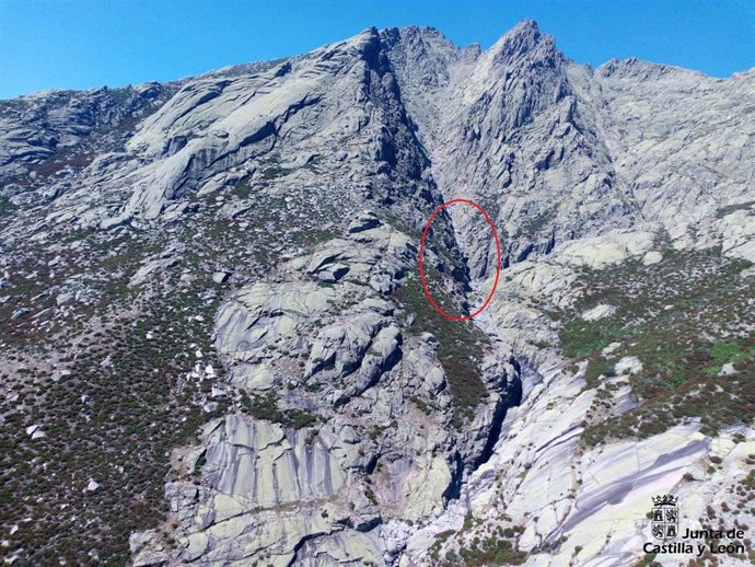Zona de escalada en Los Galayos, en Guisando (Ávila).
