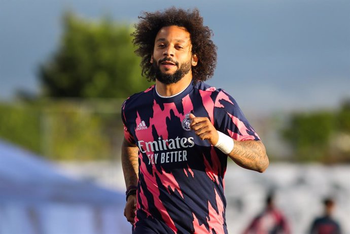 Archivo - Marcelo Vieira of Real Madrid warming up during La Liga football match played between Real Madrid CF and Sevilla FC at Alfredo di Stefano stadium on May 09, 2021 in Madrid, Spain.