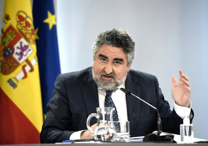 El ministro de Cultura, José Manuel Rodriguez Uribes.